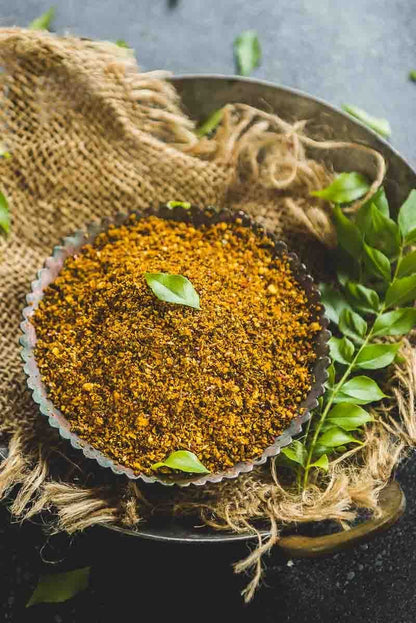 Karvepaku Karam (Curry Leaves Nutritious Blend Powder)