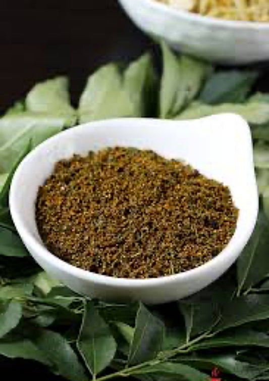 Karvepaku Karam (Curry Leaves Nutritious Blend Powder)