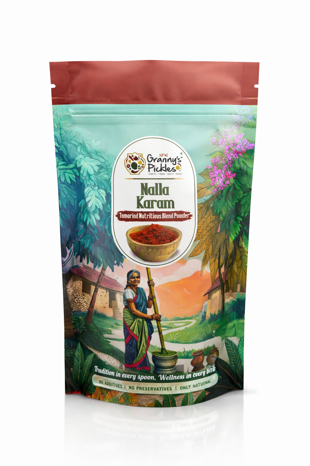 Nalla Karam (Tamarind Nutritious Blend Powder)