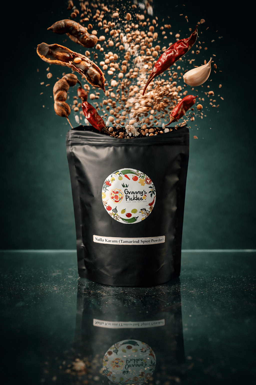 Nalla Karam (Tamarind Nutritious Blend Powder)